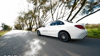 Mercedes C400 awesome acceleration and top speed [upl. by Wilona]