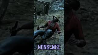 Greet Greet Antagonise To a Sleeping Corpse rdr2 humour videogames fyp shorts [upl. by Galliett954]