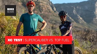 SHOOTOUT Trek Supercaliber vs Trek Top Fuel  Which Is Faster [upl. by Llenoj]