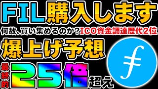 【FIL】爆上げ予想！買い集めていきます。最高値から99以上下落したファイルコインを買い集めていく理由。【仮想通貨】 [upl. by Munro510]