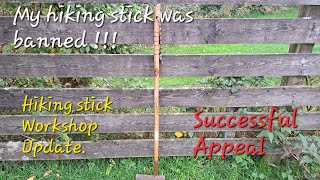 My hiking stick was banned  Hiking stick mistaken for a weapon  Appeal successfully won [upl. by Gnirps565]