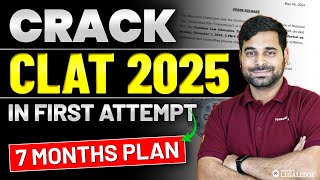 CLAT 2025 How to Crack Exam in First Attempt  CLAT Preparation Strategy [upl. by Nike]