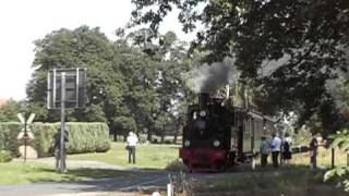 SPREEWALD  German 260 Narrow gauge steam engine [upl. by Aynek207]