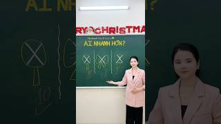 Tập 489 Ai vẽ nhanh và đẹp hơn 🥰🔥 shorts shortvideo maths toanthaymanhhung fyp hschool [upl. by Yeniffit]