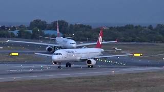 Istanbul Atatürk Airport İstanbul Atatürk Havalimanı  Nighttime Takeoff  20170718 [upl. by Aneda]