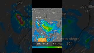 MUITA CHUVAS E TEMPORAIS EM PARTE DO SUL 21062024 chuva riograndedosul clima tempo [upl. by Braeunig]