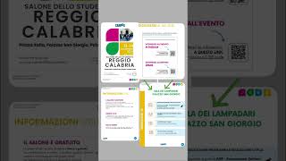 Salone dello STUDENTE 2024 shorts italy formazione [upl. by Jaella]