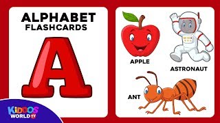 Alphabet Letters and Words for toddlers  Learning The ABC [upl. by Auberbach]