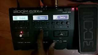 Zoom G3xn how to make patch [upl. by Novel]