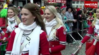 Rosenmontagszug 2017  eine Zusammenfassung [upl. by Lionello]