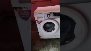 DE error LG front load washing machine [upl. by Pearlman]