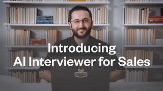 AI Interviewer for Sales Make the right hires faster [upl. by Mharg499]