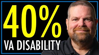 Veterans Benefits at 40 Disability  VA ServiceConnected Disability  theSITREP [upl. by Anerom]