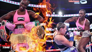 CLARESSA SHIELDS VS VANESSA JOANISSE FIGHT HIGHLIGHTS AND BREAKDOWN WHATS NEXT FOR THE WINNER 🏆 [upl. by Suirada]