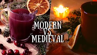 Medieval Hypocras vs German Glühwein  the best mulled wine recipe  21daystilyule  Day 2 [upl. by Haisa]