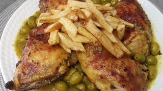 Ma meilleure recette de poulet au olives [upl. by Korwun]