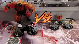 Heroclix  Battle of the Keywords  Apokolips Vs Shiar [upl. by Aicaca]