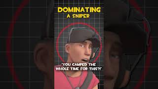 TF2 Scout Dominating a Sniper [upl. by Hgielar]