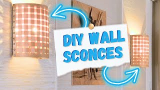 How To Make A Wall Lamp [upl. by Nilrah]