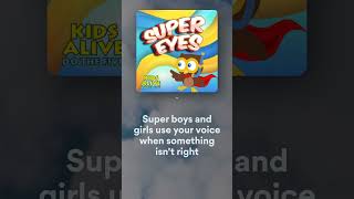 Sing Along To Kids Song “Super Eyes” kidssongs singalong safetytips youtubekids [upl. by Yerroc]