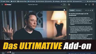 quotDas ULTIMATIVE Addon für YouTube Jedes Video in Sekunden zusammenfassenquot DEUTSCH gamechanger [upl. by Jeffy]