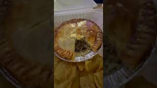 Tourtière French Canadian Meat Pie canada 🇨🇦 shorts [upl. by Tubb]