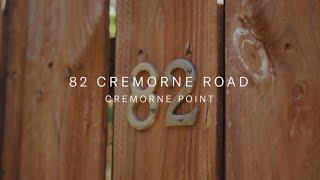 82 Cremorne Road Cremorne Point [upl. by Auohp]