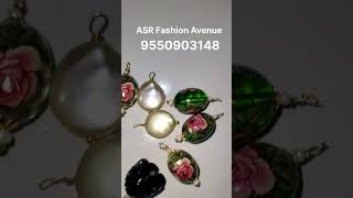 Customised dropstrending ear drops real pearls drops ASR Fashion Avenue [upl. by Solana]