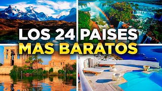 Los 24 Países Más Baratos del Mundo Para Viajar En 2024 [upl. by Suiramed]