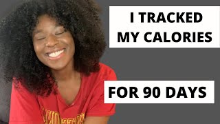 I tracked my calories EVERY DAY for 90 DAYS… and this happened 😱 [upl. by Sunday121]