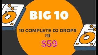 BEST AFFORDABLE DJ DROPS [upl. by Hildegard]