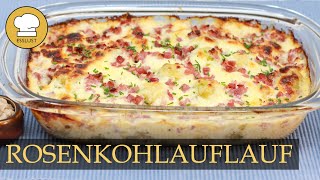 ROSENKOHLAUFLAUF mit nur 4 ZUTATEN [upl. by Orual]