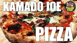 Ep 5 How to make pizza fast ferment on the Kamado Joe Classic 2 [upl. by Zellner]