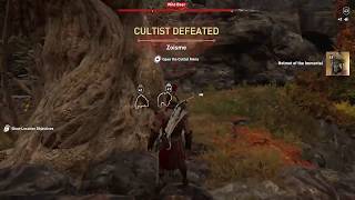 Assassins Creed Odyssey Worshippers of the Bloodline  Zoisme [upl. by Trueman]