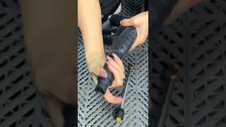 pressure washer hose reel pressure washer quick connect shorts share relaxing tools tutorial [upl. by Senecal]