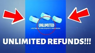 WORKING How To Get UNLIMITED Refunds In Fortnite [upl. by Zara]