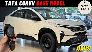 Tata Curvv Base Model Review  Tata Curvv Smart Petrol  Tata Curvv Base Model Diesel [upl. by Nomolos972]