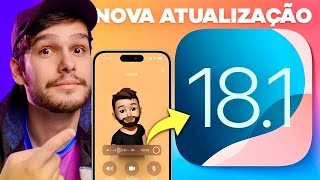 NOVA ATUALIZAÇÃO iOS 181  QUAIS SÃO AS NOVIDADES [upl. by Nitsa]