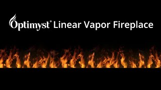 Optimyst Linear Vapor Fireplace by Dimplex [upl. by Enyrhtac]