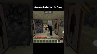 Super automatic Door minecraft short virlshort tranding IMTechno TechnoGamerzOfficial [upl. by Teragramyram550]