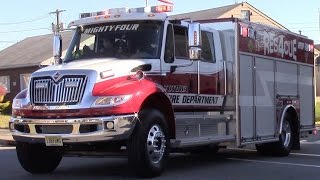 Totowa Fire Department Rescue 4 Responding 112316 [upl. by Natty]