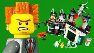 LEGO Movie Lord Business Evil Lair Animation [upl. by Arrek]