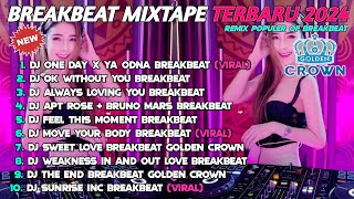 DJ BREAKBEAT MIXTAPE BARAT GOLDEN CROWN TERBARU 2024 FULL BASS  DJ DUGEM NONSTOP TERBARU 2024 [upl. by Amles]