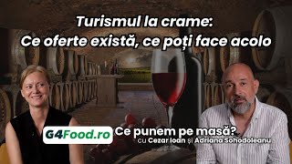 „Ce punem pe masă Puțin din toate” Ep 8 Turismul la crame Ce oferte există ce poți face acolo [upl. by Yasmeen240]