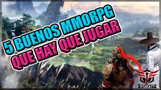 🔵 5 MMORPG QUE DEBES JUGAR EN EL 2024🔵SORTEOS🔵 [upl. by Gnol]