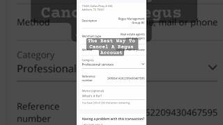 The Best Way To Cancel A Regus Account [upl. by Akinar]