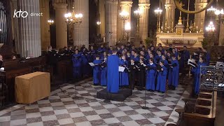 Veillée de Noël et messe à SaintGermainlAuxerrois à Paris [upl. by Ahsener]