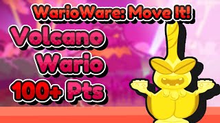 WarioWare Move It  Volcano Wario  100 Points [upl. by Agneta737]