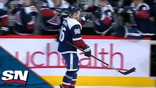 Mikko Rantanen Records Third Career Hat Trick vs Predators [upl. by Adnwahsal220]