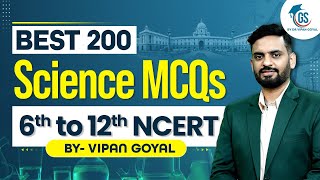 Science NCERT MCQs Marathon 6th to 12th For Competitive Exams By Dr Vipan Goyal  StudyIQ PCS [upl. by Idolah]